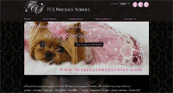 Desktop Screenshot of fcspreciousyorkies.com